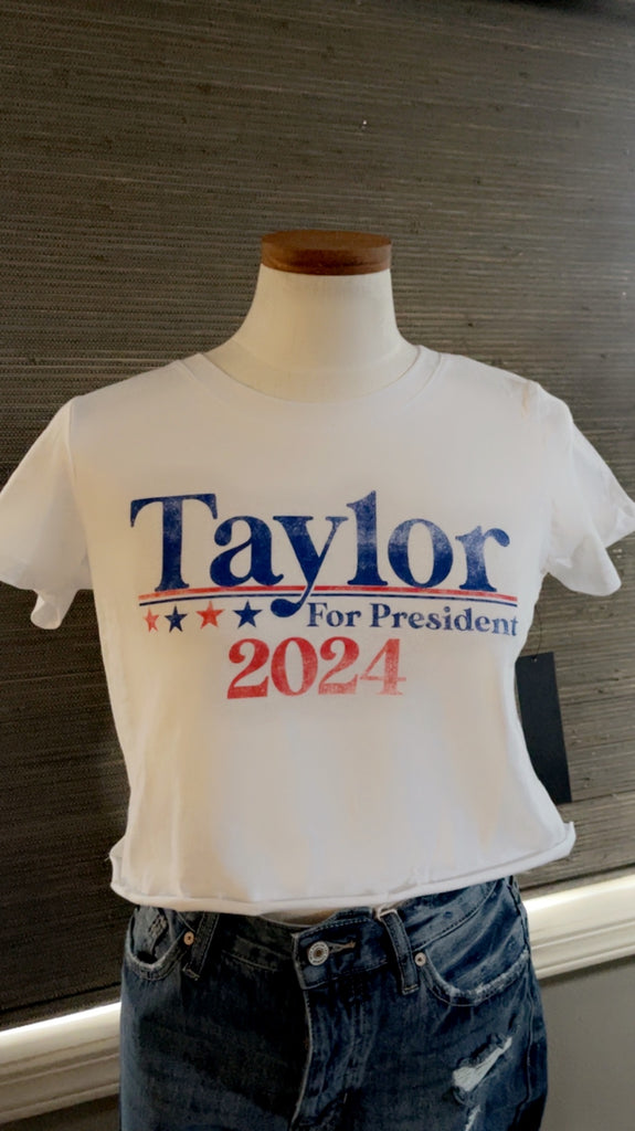 ‘Taylor for President 2024’ distressed crop