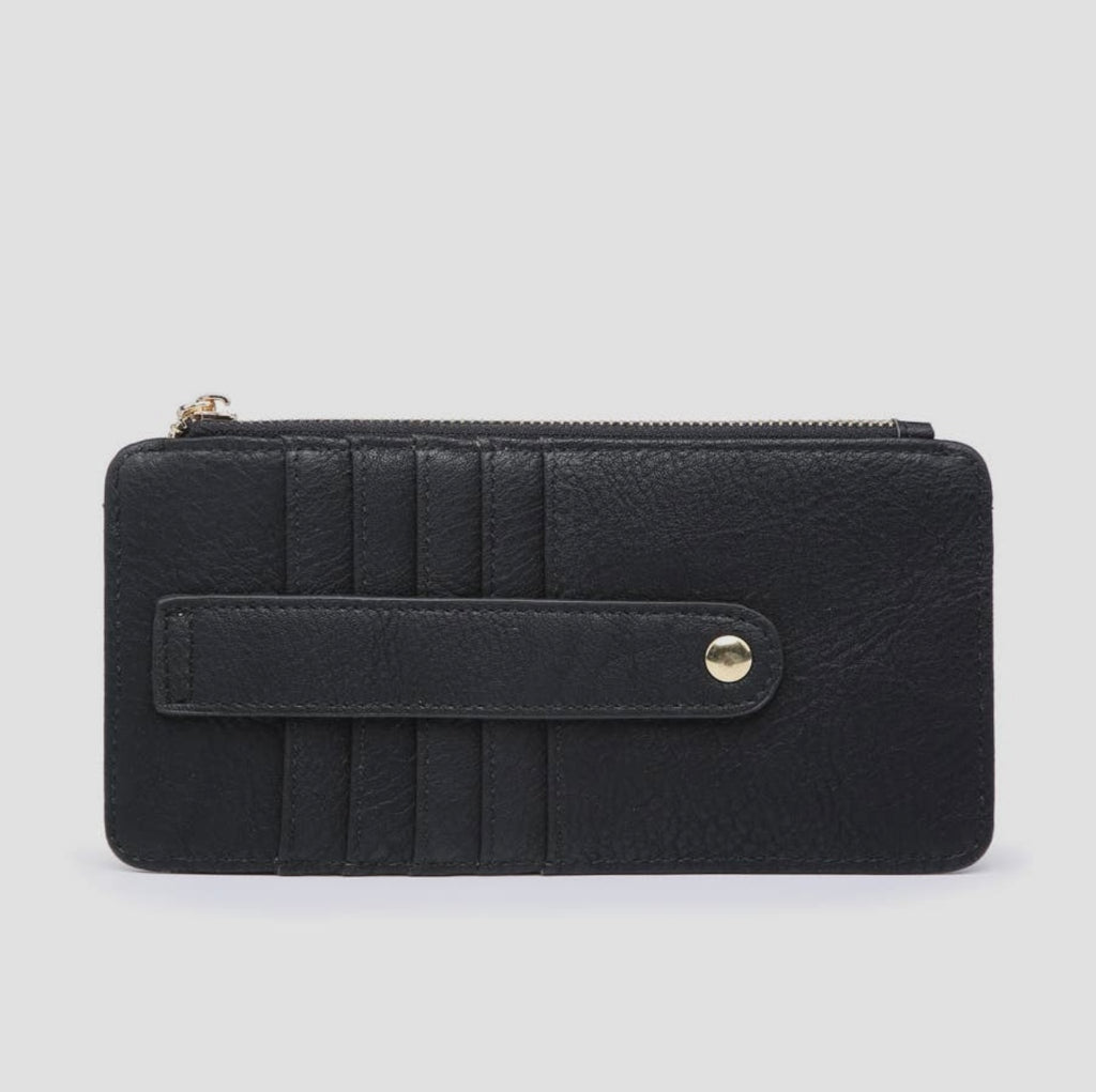 Saige Slim Card Holder-Navy