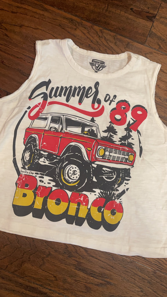Crop Muscle Summer Bronco 89